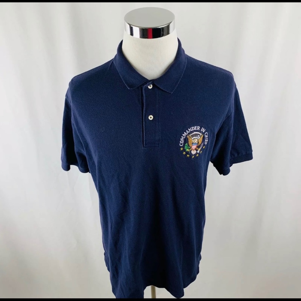President of the United States Seal Polo Mens L